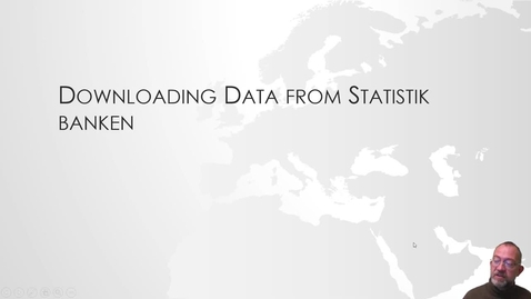 Thumbnail for entry Downloading data from the Danish Statistical office (Statistikbanken) and visualizing in QGIS
