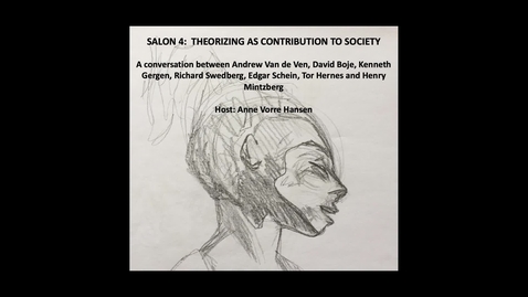 Thumbnail for entry Salon 4: The role of theorizing – establishing a community