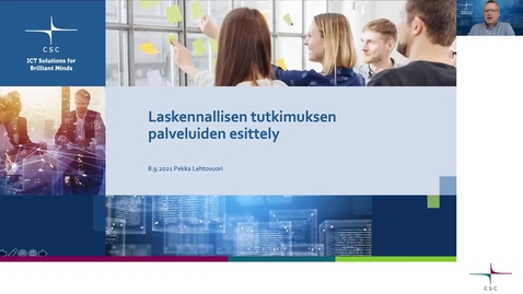 Thumbnail for entry Laskennallisen tutkimuksen palvelut - Pekka Lehtovuori