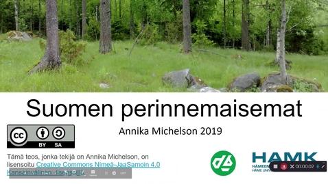 Thumbnail for entry Suomen perinnemaisemat