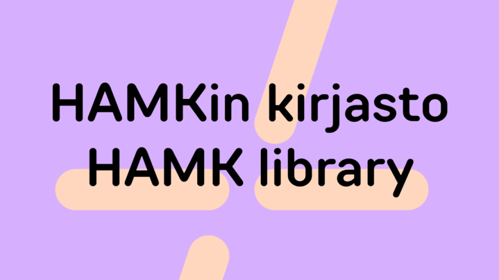 Thumbnail for channel HAMKin kirjasto / HAMK Library