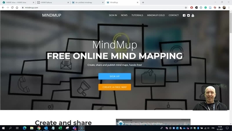 Thumbnail for entry MindMup-ohjelman käytön pikaopas