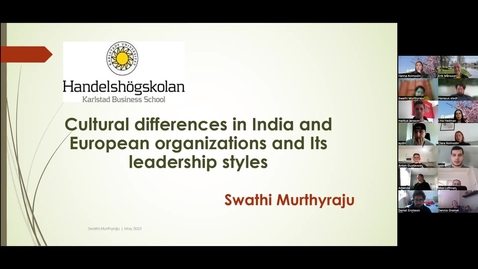 Thumbnail for entry IEAD66 guest lecture Swathi  video1326181896