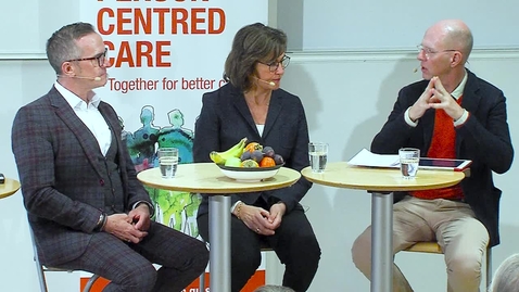 Tumnagel för A Dialogue about Person-centred Care between Brendan McCormack and Inger Ekman