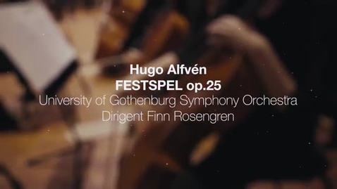 Tumnagel för Hugo Alfvén - Festspel op 25
