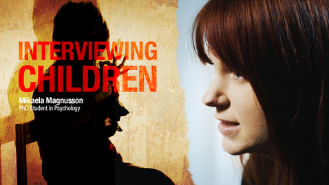 Thumbnail for entry How to interview child witnesses?