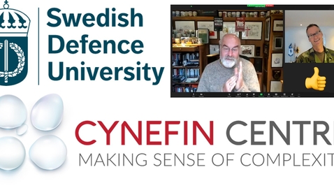 Miniatyr för inlägg Dave Snowden lectures on the EU Field Guide for the Swedish Defence University 2021-12-08