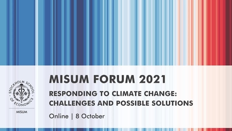 Thumbnail for entry Misum Forum 2021: Joseph Stiglitz