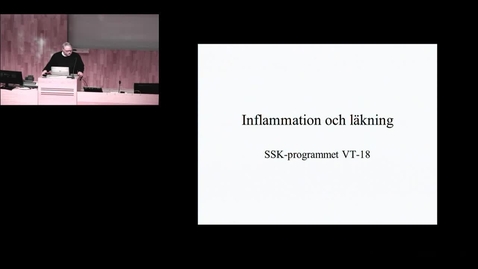 Thumbnail for entry Grundläggande inflammation och läkning