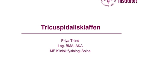 Thumbnail for entry Trikuspidalis