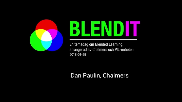 Miniatyr för kanal BlendIT 2018