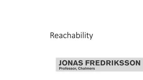 Miniatyr för inlägg 3.3.1 Reachability