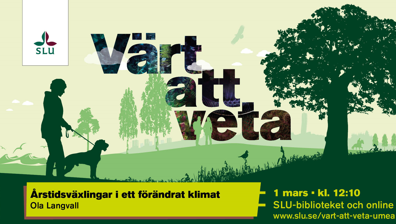 Värt att veta: Årstidsväxlingar i ett förändrat klimat