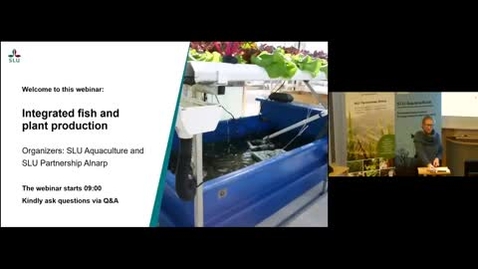 Thumbnail for entry Integrated fish and plant production