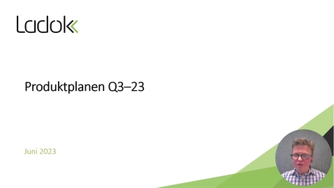 Miniatyr för inlägg Produktplanen Q3-23