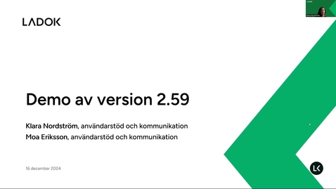Miniatyr för inlägg Demo av version 2.59