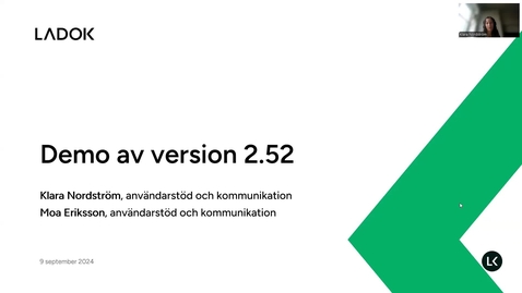 Miniatyr för inlägg Demo av version 2.52