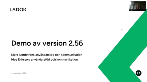Miniatyr för inlägg Demo av version 2.56