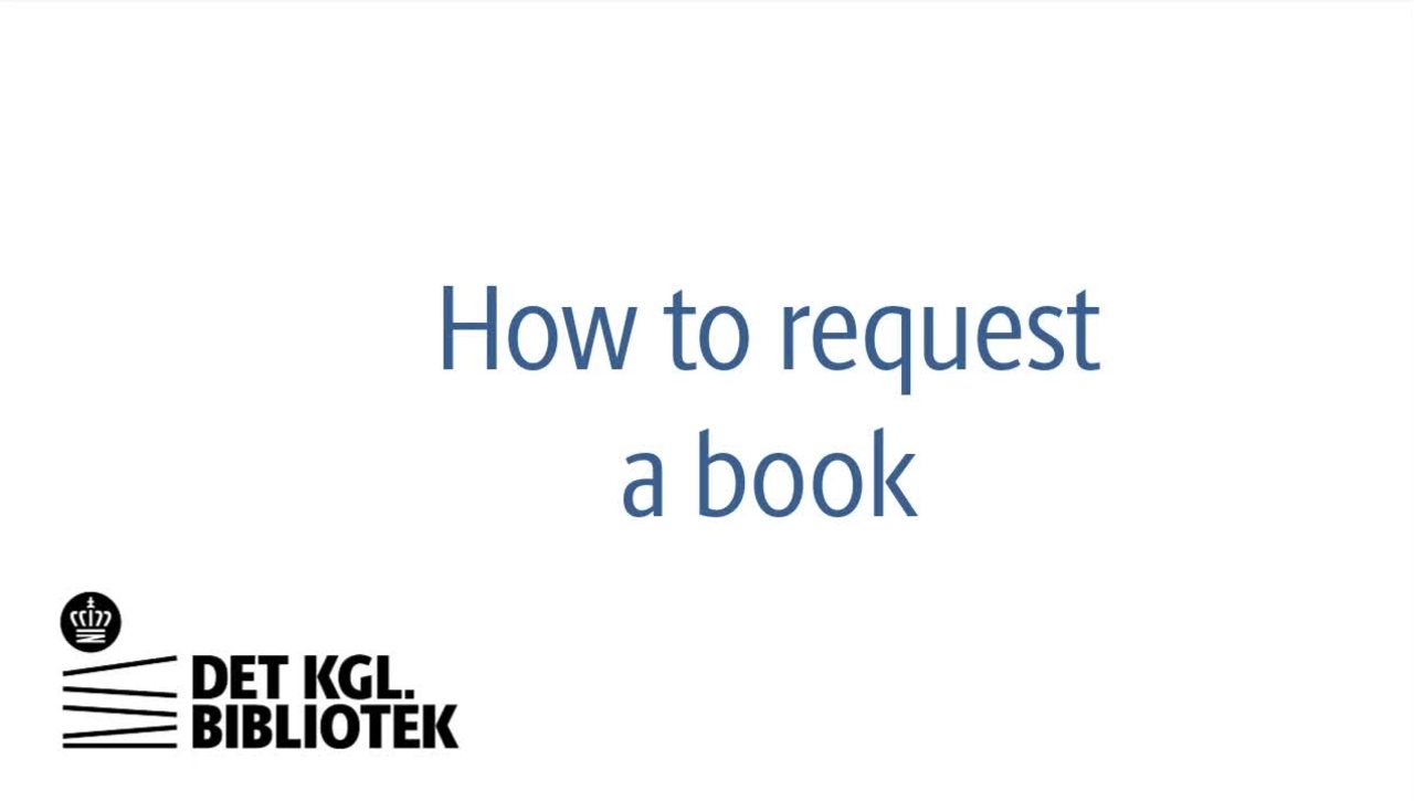 Request a Book