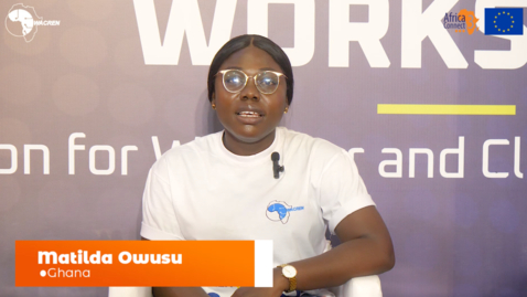 Thumbnail for entry Women-In-WACREN 2024 - Interview with Matilda Owusu (Ghana)  🇬🇭